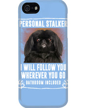 Load image into Gallery viewer, Black Pekingese Personal Stalker St. Patrick's Day Printed Mug Phone case
