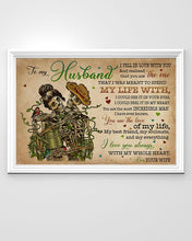 Load image into Gallery viewer, Skeleton Couple Gift For Wife You Are The Only One Horizontal Poster
