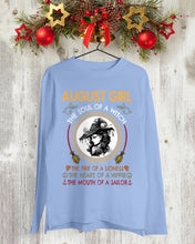 Load image into Gallery viewer, Birthday Gift For August Girl The Soul Of A Witch Unisex Long Sleeve
