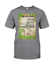 Load image into Gallery viewer, I'll Always Be By Your Side Labrador Clover St Patrick's Day Gift Guys Tee
