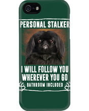Load image into Gallery viewer, Black Pekingese Personal Stalker St. Patrick's Day Printed Mug Phone case
