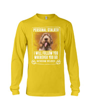 Load image into Gallery viewer, Spinone Italiano Personal Stalker St. Patrick's Day Printed Mug Unisex Long Sleeve
