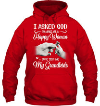 Load image into Gallery viewer, God Sent Me My Grandkids Gift For Grandma Hoodie
