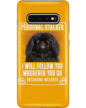 Load image into Gallery viewer, Black Pekingese Personal Stalker St. Patrick's Day Printed Mug Phone case
