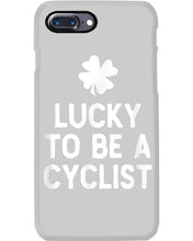 Load image into Gallery viewer, Lucky To Be A Biker Pilot Clover St Patrick's Day Gift Phone case
