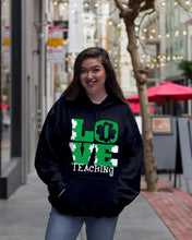 Load image into Gallery viewer, Teaching Love Clover St Patrick's Day Gift Hoodie
