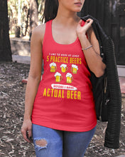 Load image into Gallery viewer, I Like To Have At Least Practice Beer Meaningful Gift Ladies Flowy Tank
