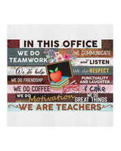 Load image into Gallery viewer, In This Offiece We Are Teachers Meaningful Gift For Teacher Cloth Face Mask
