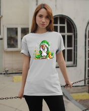 Load image into Gallery viewer, Gnome Pot Of Gold Shamrock St. Patrick's Day Printed Mug Guys Tee
