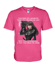 Load image into Gallery viewer, Nacido En Agosto Tome Una Pruera De Ad Birthday Gift Guys V-Neck
