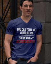 Load image into Gallery viewer, You Can't Tell Me What To Do You're Not My Granddaughter Guys V-Neck
