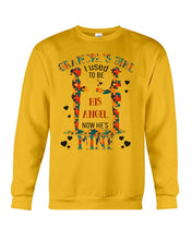 Load image into Gallery viewer, Gift For Autism Angel Grandma I Used To Be His Angel Now He's Mine Sweatshirt
