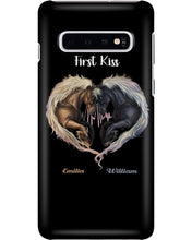 Load image into Gallery viewer, Horses From Our First Kiss Custom Name Gift For Girlfriend Phone case
