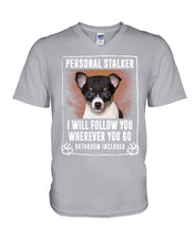 Load image into Gallery viewer, Toy Fox Terrier Will Follow You St. Patrick's Day Printed Mug Guys V-Neck

