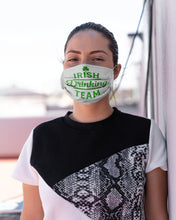 Load image into Gallery viewer, Irsih Drinking Team Green Shamrock St Patrick's Day Cloth Face Mask
