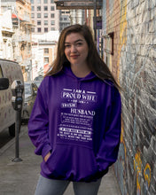 Load image into Gallery viewer, I Am A Proud Wife Of An Irish Husband Gift For Family Hoodie
