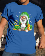 Load image into Gallery viewer, Gnome Pot Of Gold Shamrock St. Patrick's Day Printed Mug Guys Tee
