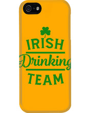Load image into Gallery viewer, Irsih Drinking Team Green Shamrock St Patrick's Day Phone case
