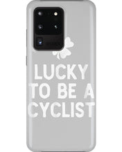 Load image into Gallery viewer, Lucky To Be A Biker Pilot Clover St Patrick's Day Gift Phone case
