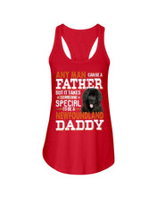 Load image into Gallery viewer, Someone Special To Be A Newfoundland Daddy Gift For Dog Lovers Ladies Flowy Tank
