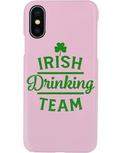 Load image into Gallery viewer, Irsih Drinking Team Green Shamrock St Patrick's Day Phone case
