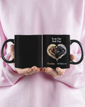 Load image into Gallery viewer, Horses From Our First Kiss Custom Name Gift For Girlfriend Mug
