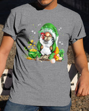 Load image into Gallery viewer, Gnome Pot Of Gold Shamrock St. Patrick's Day Printed Mug Guys Tee

