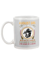 Load image into Gallery viewer, Birthday Gift For August Girl The Soul Of A Witch Mug
