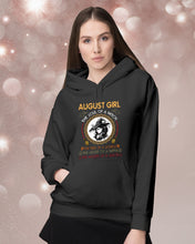 Load image into Gallery viewer, Birthday Gift For August Girl The Soul Of A Witch Hoodie
