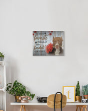 Load image into Gallery viewer, Pitbull You Were My Favorite Hello Gift For Dog Lovers Matte Canvas
