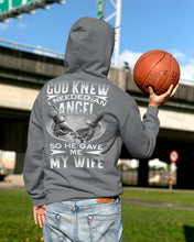 Load image into Gallery viewer, God Knew I Needed An Angel Gift For Husband Hoodie
