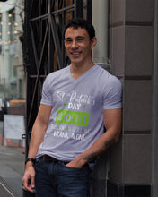Load image into Gallery viewer, The One Where We Drank Alone St Patrick's Day Gift Guys V-Neck
