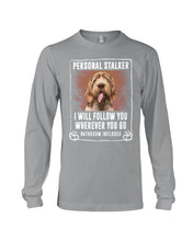 Load image into Gallery viewer, Spinone Italiano Personal Stalker St. Patrick's Day Printed Mug Unisex Long Sleeve
