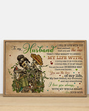 Load image into Gallery viewer, Skeleton Couple Gift For Wife You Are The Only One Horizontal Poster
