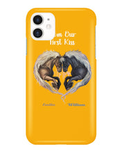 Load image into Gallery viewer, Horses From Our First Kiss Custom Name Gift For Girlfriend Phone case
