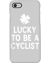 Load image into Gallery viewer, Lucky To Be A Biker Pilot Clover St Patrick's Day Gift Phone case
