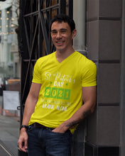 Load image into Gallery viewer, The One Where We Drank Alone St Patrick's Day Gift Guys V-Neck
