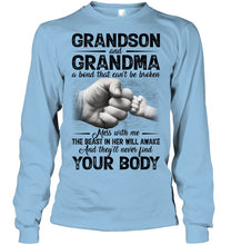 Load image into Gallery viewer, Can't Be Broken Grandma And Grandson Unisex Long Sleeve
