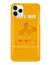 Load image into Gallery viewer, Son Gift For Navy Mom Behind Every Strong Soldier Phone case
