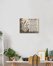 Load image into Gallery viewer, Custom Name Gift For Husband Camo Deer The Gift Of You Matte Canvas
