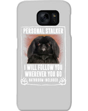 Load image into Gallery viewer, Black Pekingese Personal Stalker St. Patrick's Day Printed Mug Phone case

