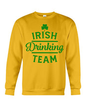 Load image into Gallery viewer, Irsih Drinking Team Green Shamrock St Patrick's Day Sweatshirt
