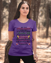 Load image into Gallery viewer, Perfect Gift For Husband Christmas Punch You In The Threat Ladies Tee
