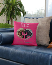 Load image into Gallery viewer, Horses From Our First Kiss Custom Name Gift For Girlfriend Pillow Cover
