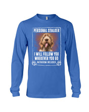 Load image into Gallery viewer, Spinone Italiano Personal Stalker St. Patrick's Day Printed Mug Unisex Long Sleeve
