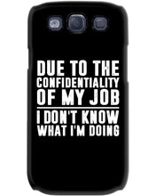 Load image into Gallery viewer, I Don't Know What I'm Doing Black And White Printed Mug Phone case
