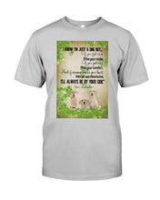 Load image into Gallery viewer, I'll Always Be By Your Side Labrador Clover St Patrick's Day Gift Guys Tee

