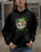 Load image into Gallery viewer, Bulldog Leprechaun Clover St Patrick's Day Gift For Dog Lovers Hoodie
