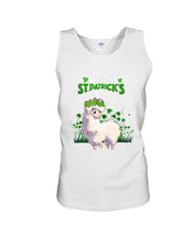 Load image into Gallery viewer, Lovely Llama Clover Garden Happy St Patrick's Day Gift For Llama Lovers Unisex Tank Top
