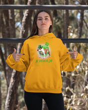 Load image into Gallery viewer, Bulldog Leprechaun Clover St Patrick's Day Gift For Dog Lovers Hoodie
